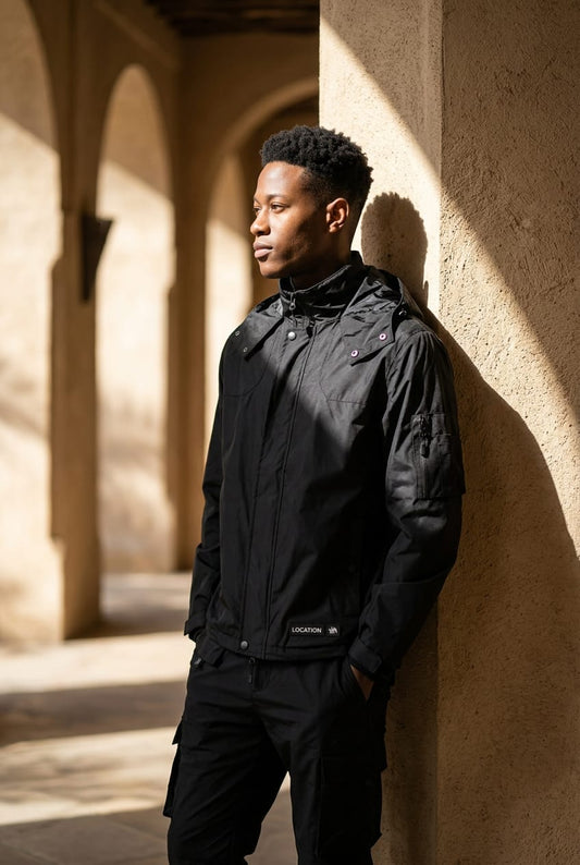 Hunter Waterproof Rain Jacket Location Clothing