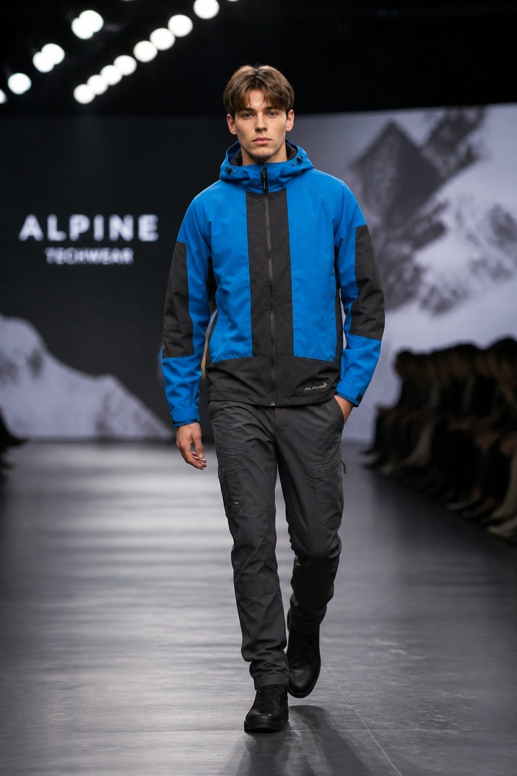 Independance Black Blue Goggle Jacket Jacket INDEPBLUBLK2 Location Clothing