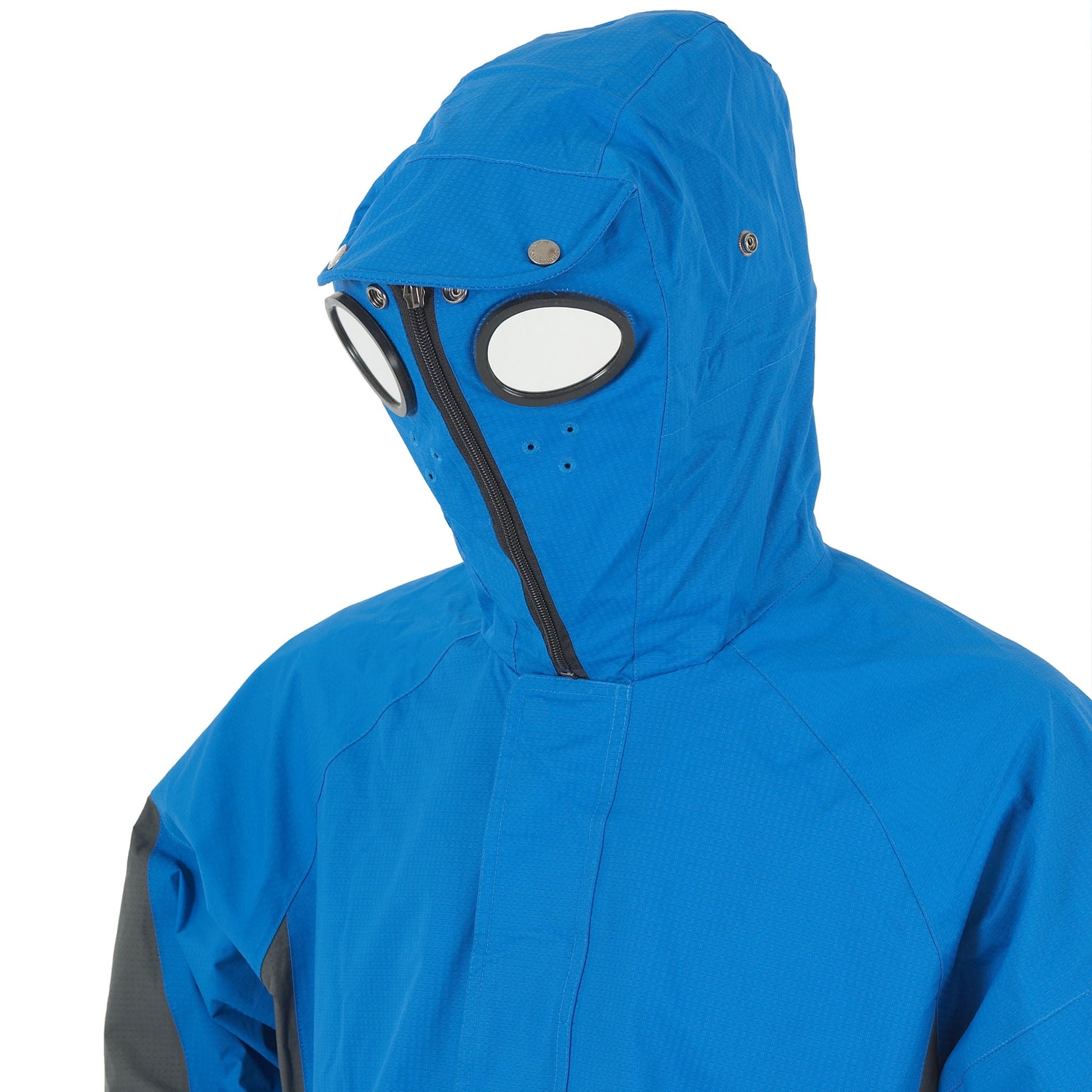 coat with goggles Independance Black Blue Goggle Jacket – Location Clothing