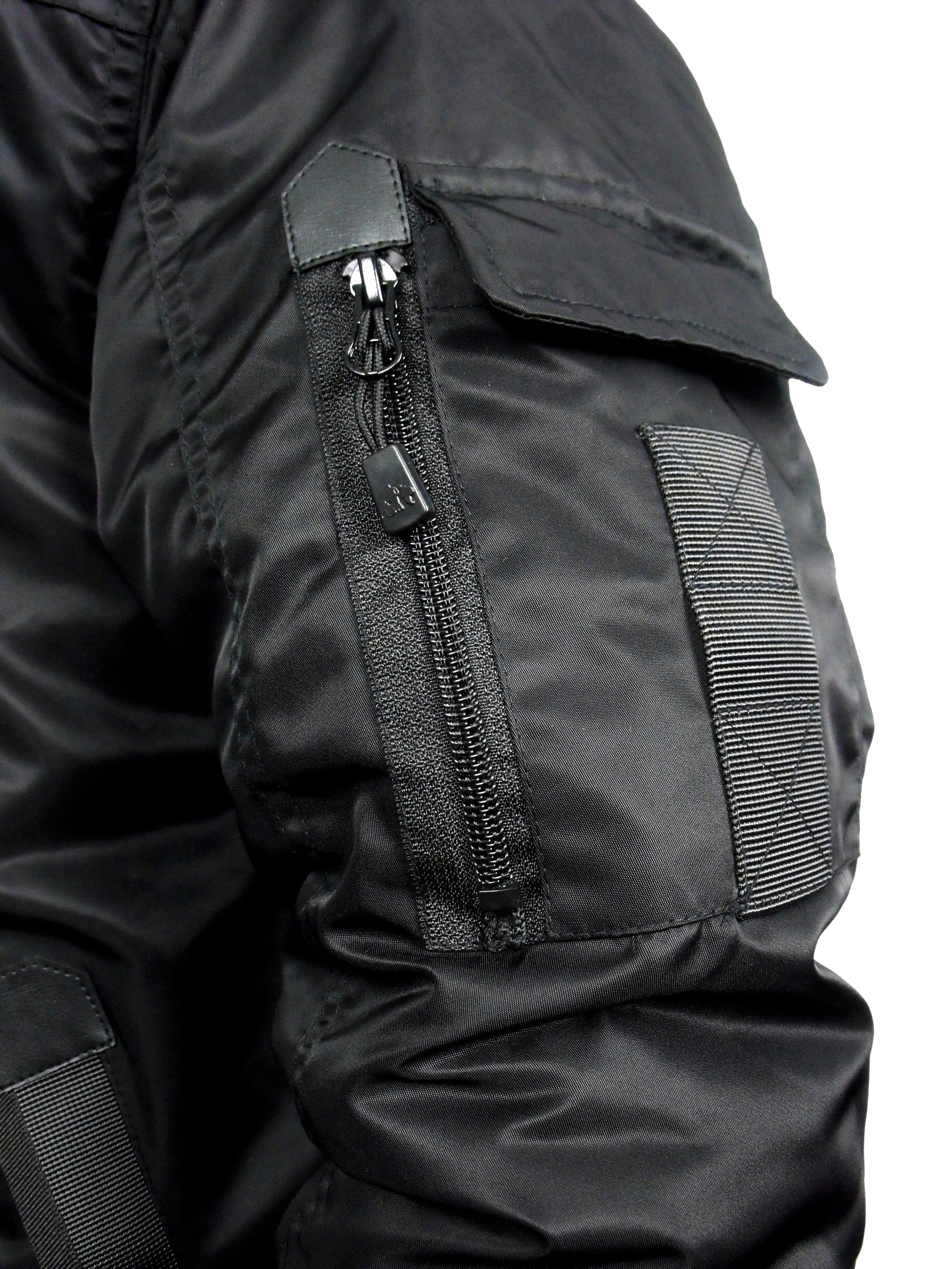location goggle jacket Infiltrator Longer Goggle Jacket Black and Camo – Location Clothing