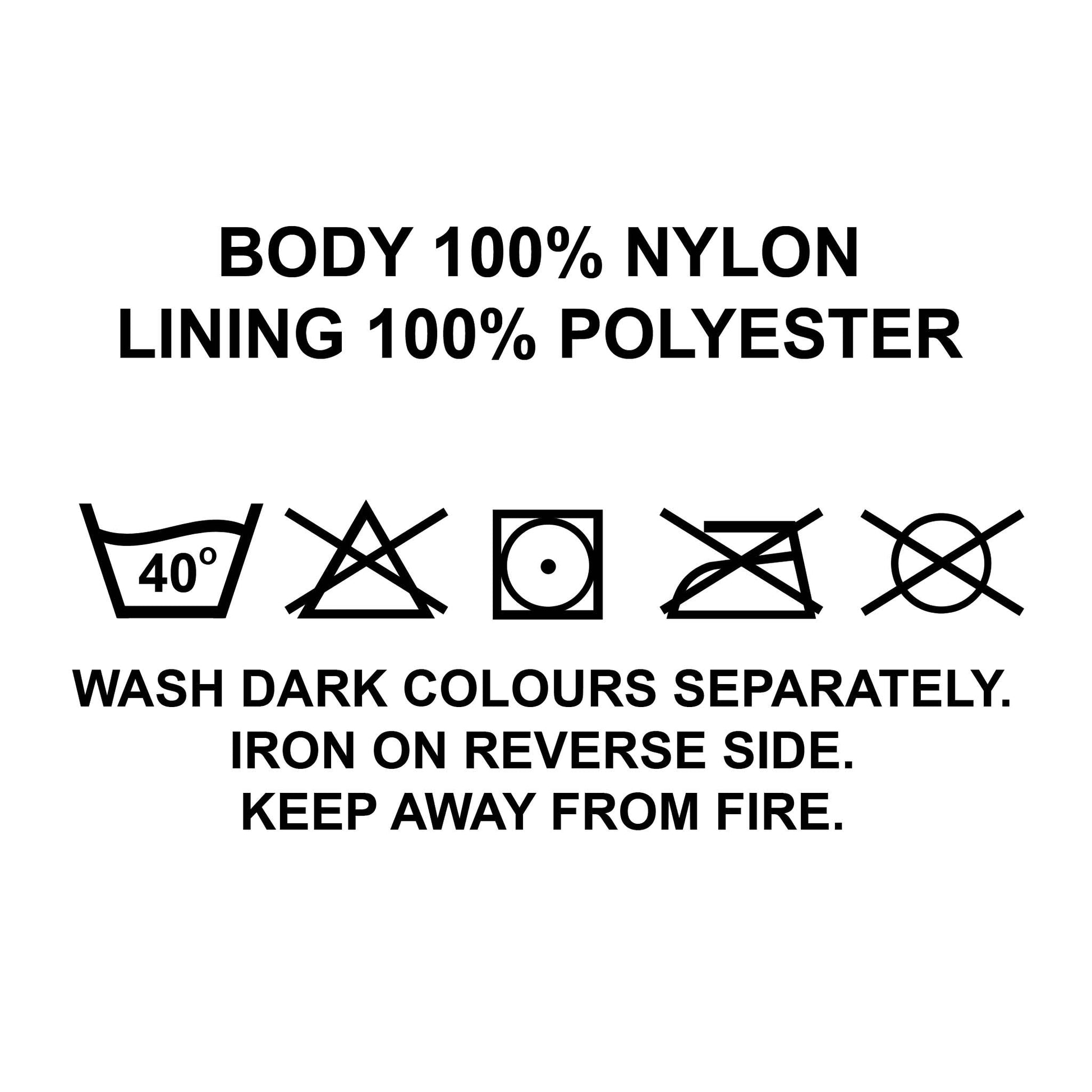 Infiltrator Longer Goggle Jacket Black and Camo Jacket Infiltrator_Jacket_care_label_copy Location Clothing