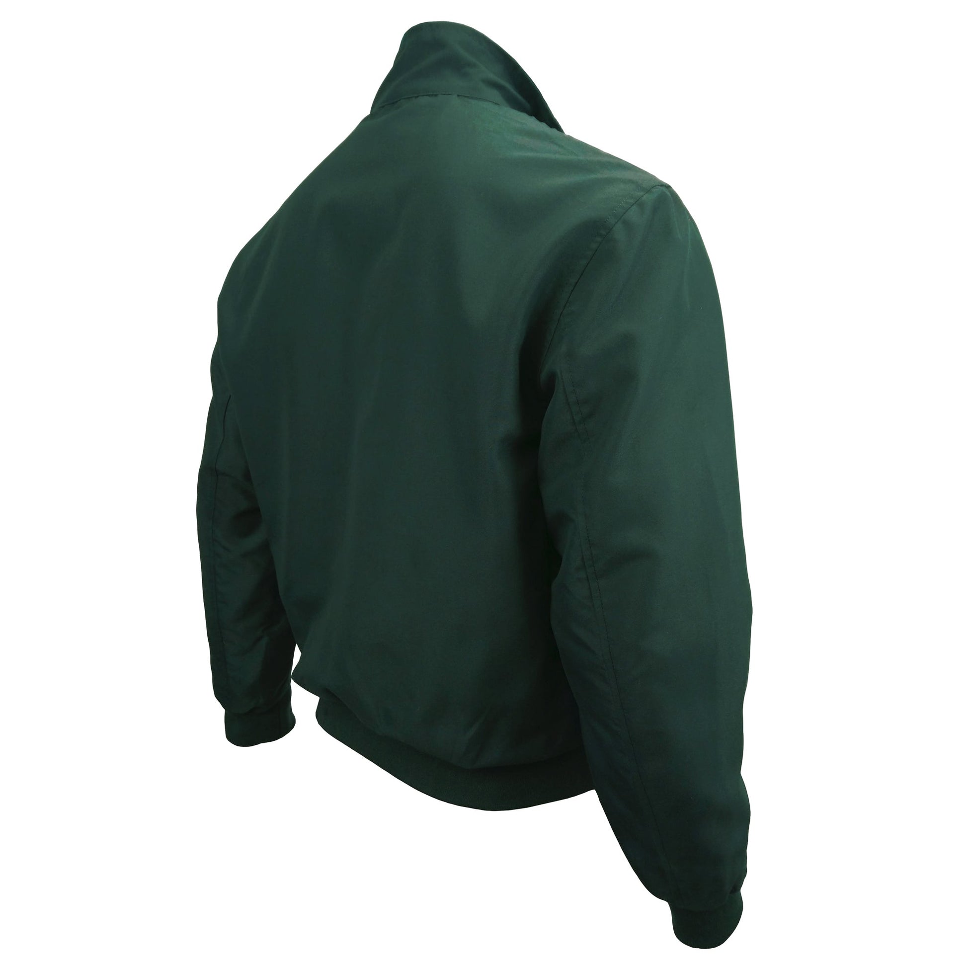 Location Tartan Lining Harrington Jacket Bomber Jacket JD_Harrington_-_Green_-_2 location