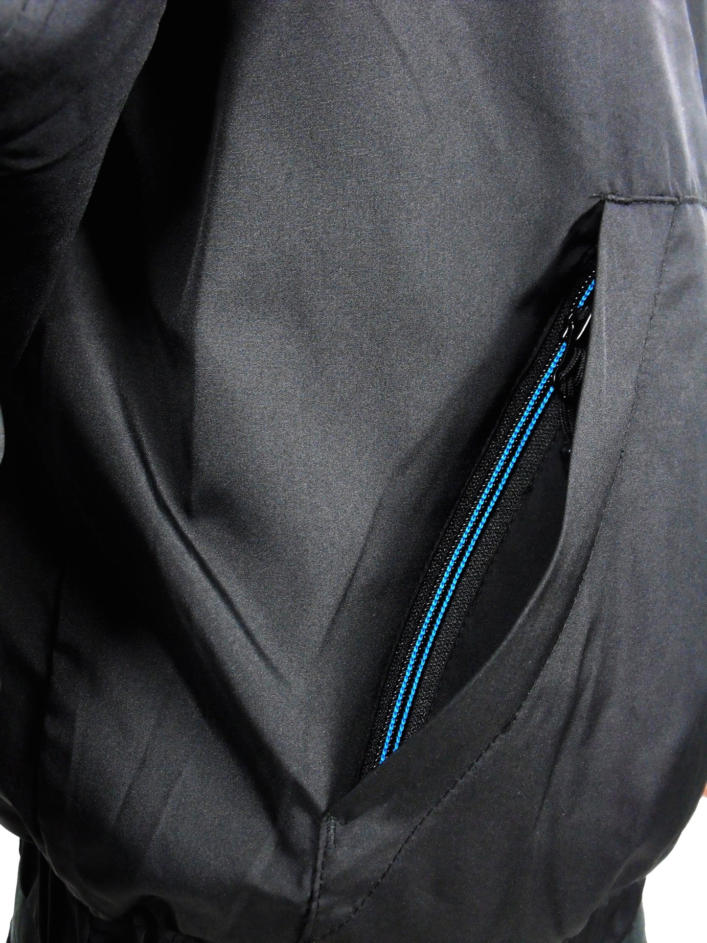 Killjoy Goggle Bomber Jacket Grey/ Blue / Green Bomber Jacket Killjoy_Blue_3 Location Clothing