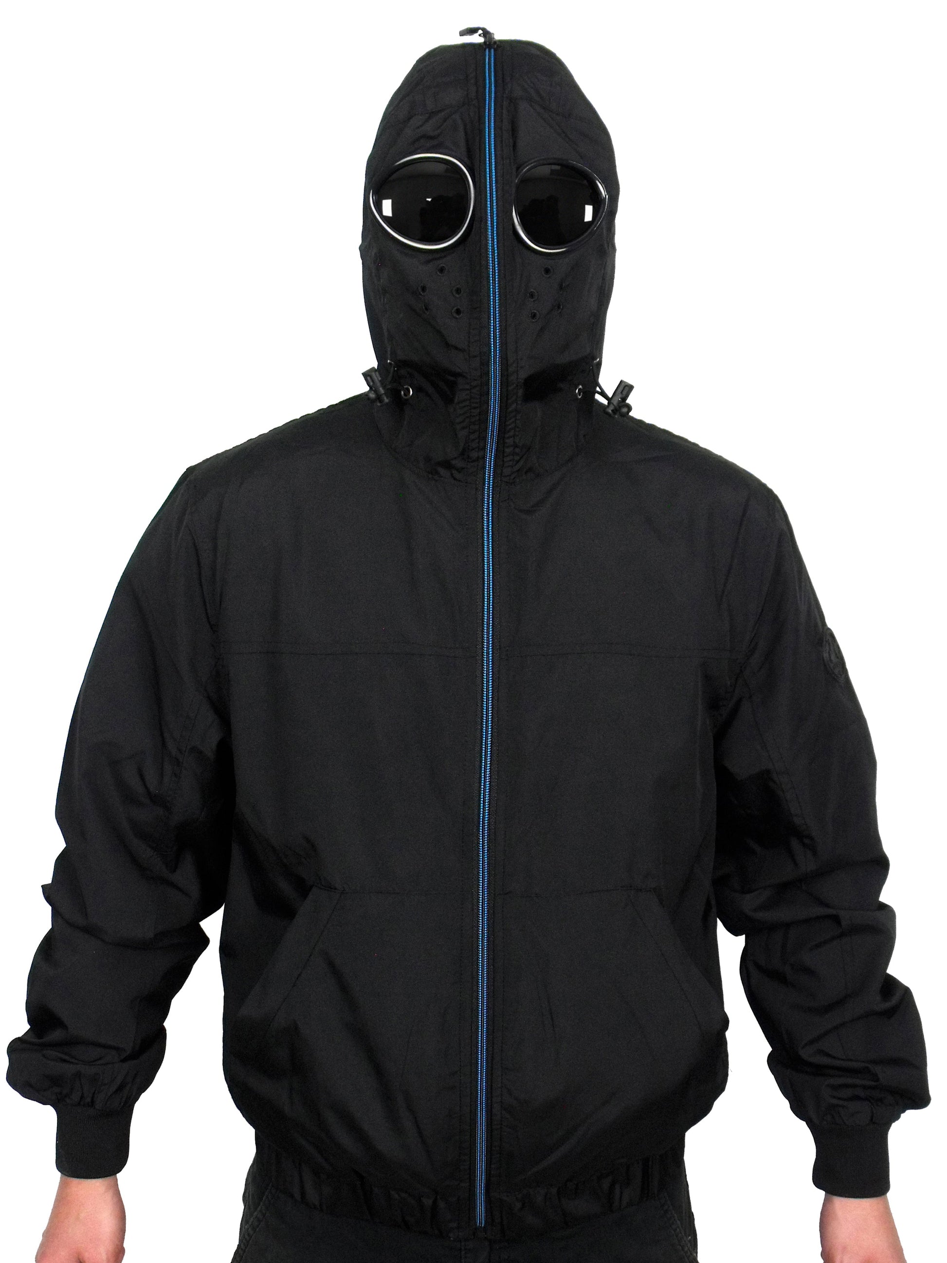 Killjoy Goggle Bomber Jacket Grey/ Blue / Green Bomber Jacket Killjoy_Blue_7_GBG Location Clothing