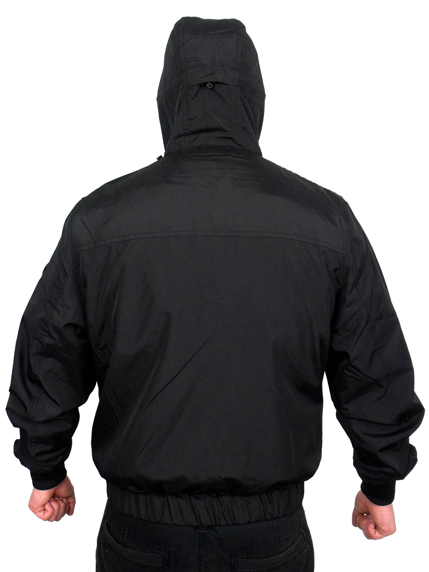 Killjoy Goggle Bomber Jacket Grey/ Blue / Green Bomber Jacket Killjoy_Blue_8_EDIT Location Clothing