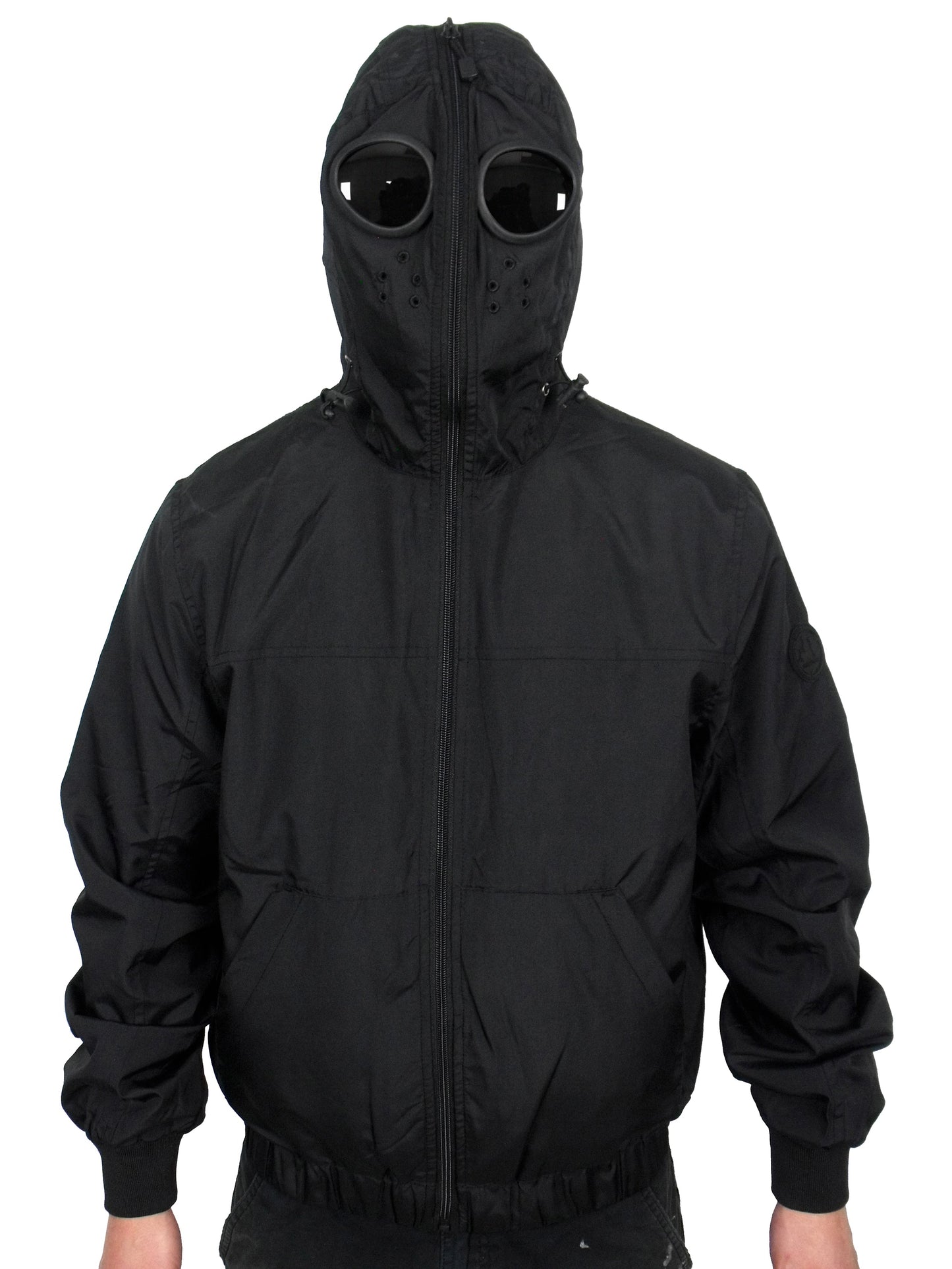 Killjoy Goggle Bomber Jacket Grey/ Blue / Green Bomber Jacket Killjoy_Grey_7_new Location Clothing