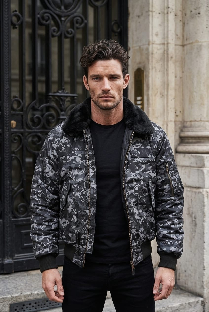 MA2 Special Edition Bomber Jacket Quilted Jacket MA2_3 Location Clothing