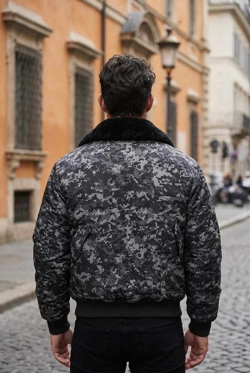 MA2 Special Edition Bomber Jacket Quilted Jacket MA2_4 Location Clothing