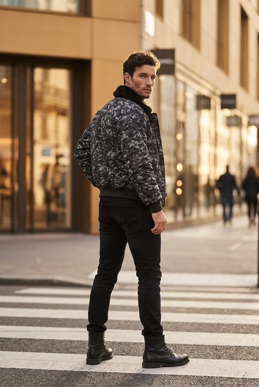 MA2 Special Edition Bomber Jacket Quilted Jacket MA2_5 Location Clothing
