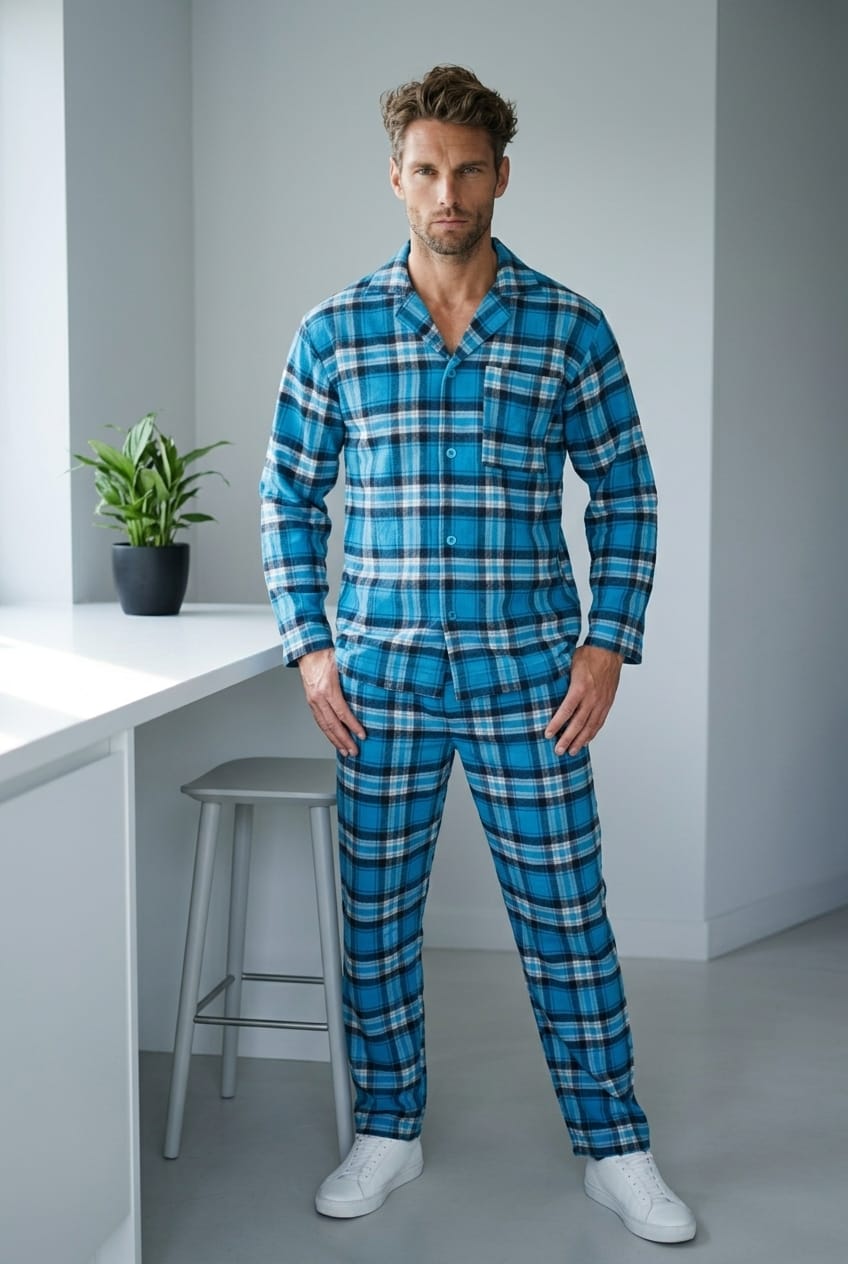 Newmont Pyjama Set Pyjamas NMTBLUE6 Location Clothing