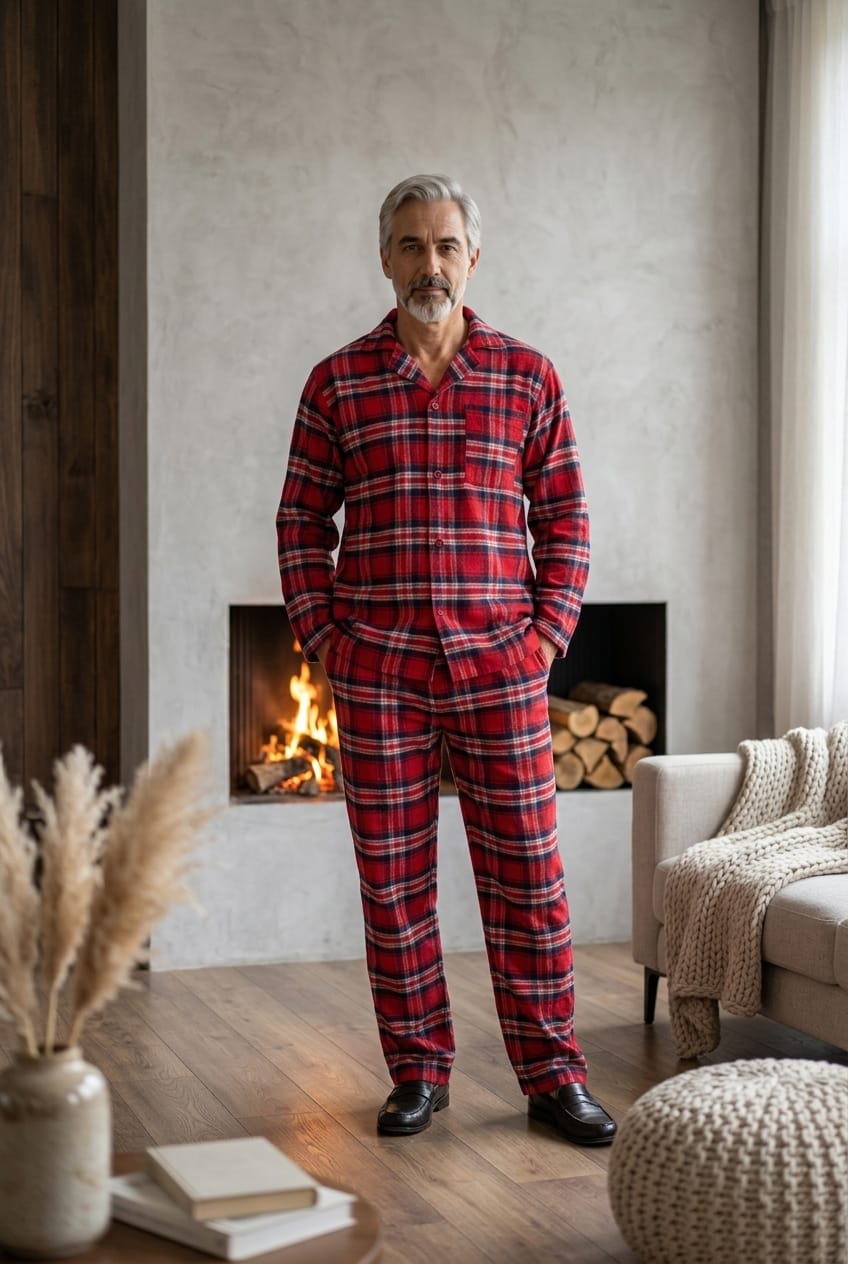 Newmont Pyjama Set Pyjamas NMTRED2 Location Clothing