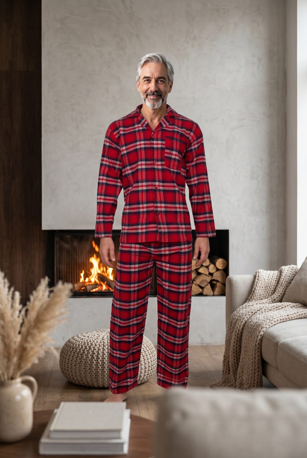 Newmont Pyjama Set Pyjamas NMTRED4 Location Clothing