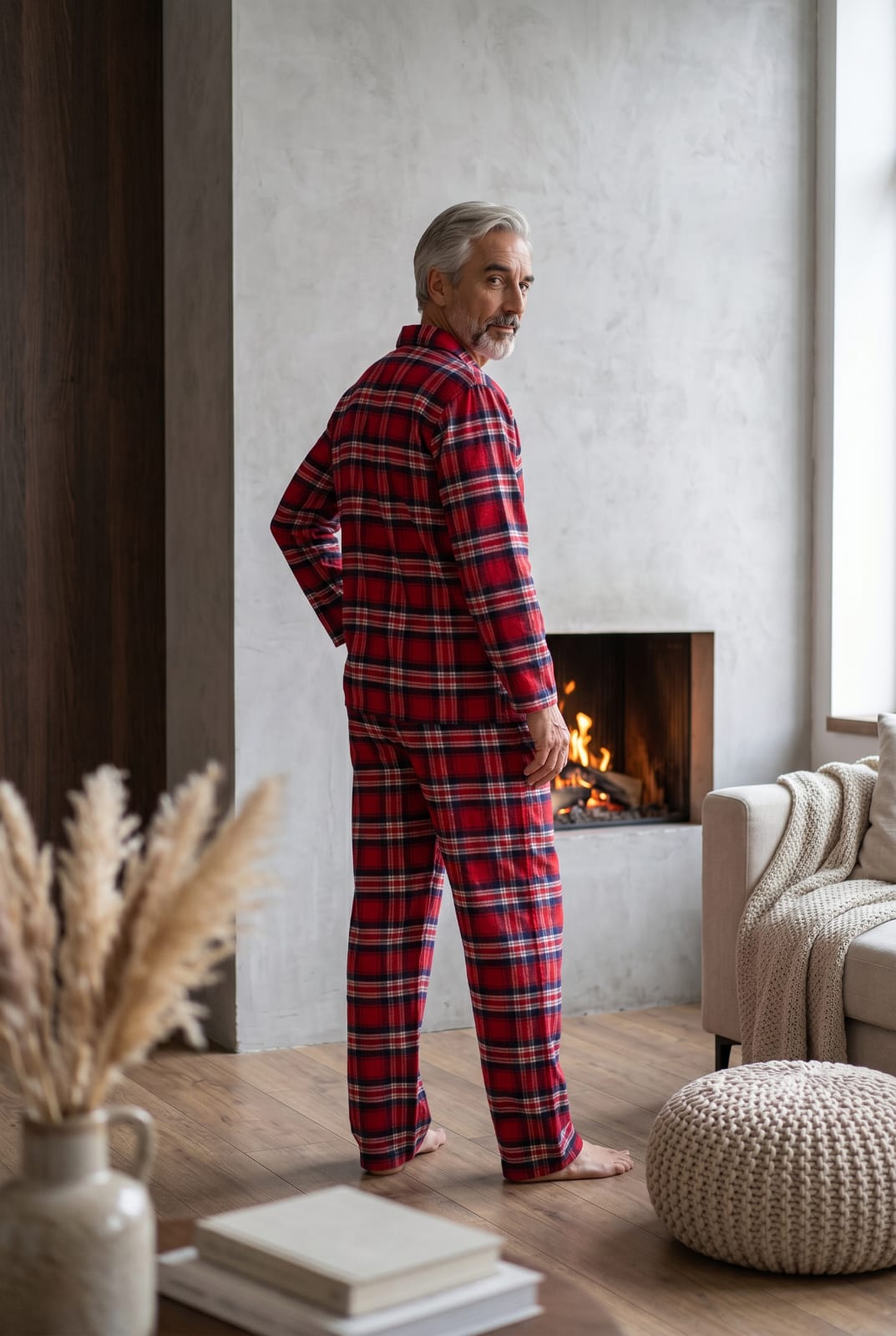 Newmont Pyjama Set Pyjamas NMTRED6 Location Clothing