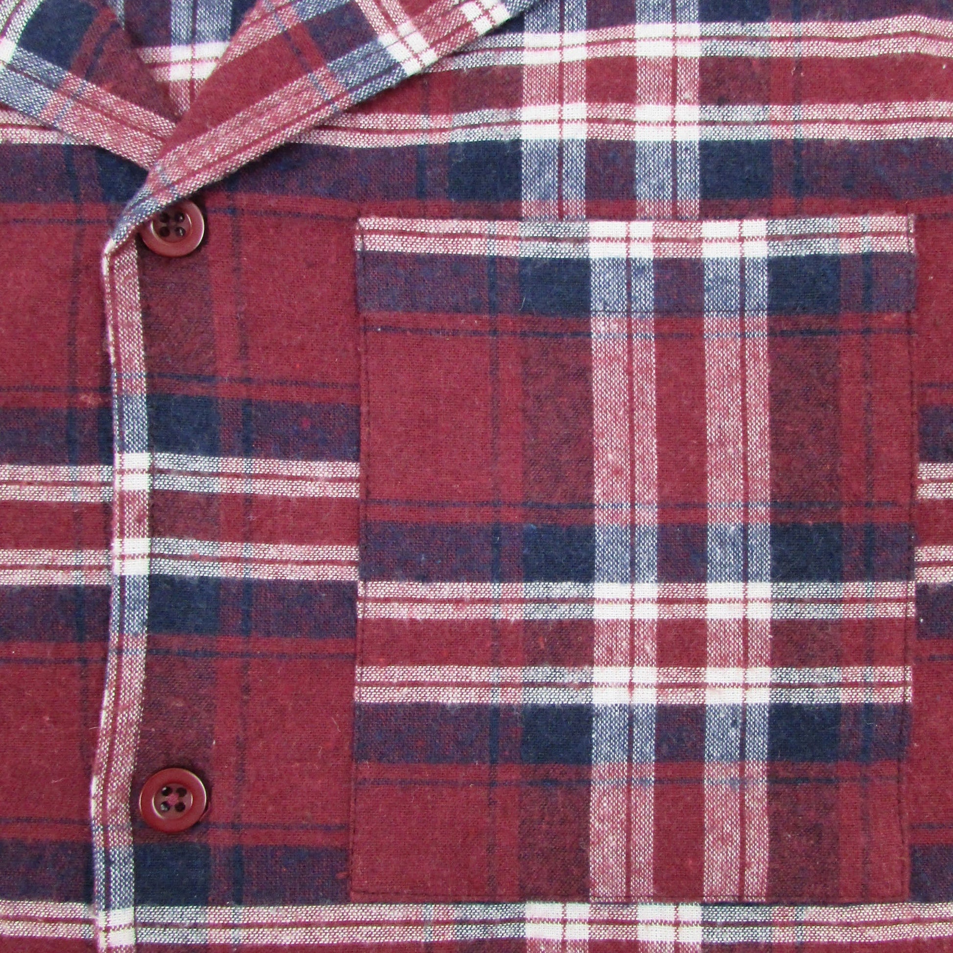 Newmont Pyjama Set Pyjamas NewmontBurgundyTartanCheckEX-1 Location Clothing