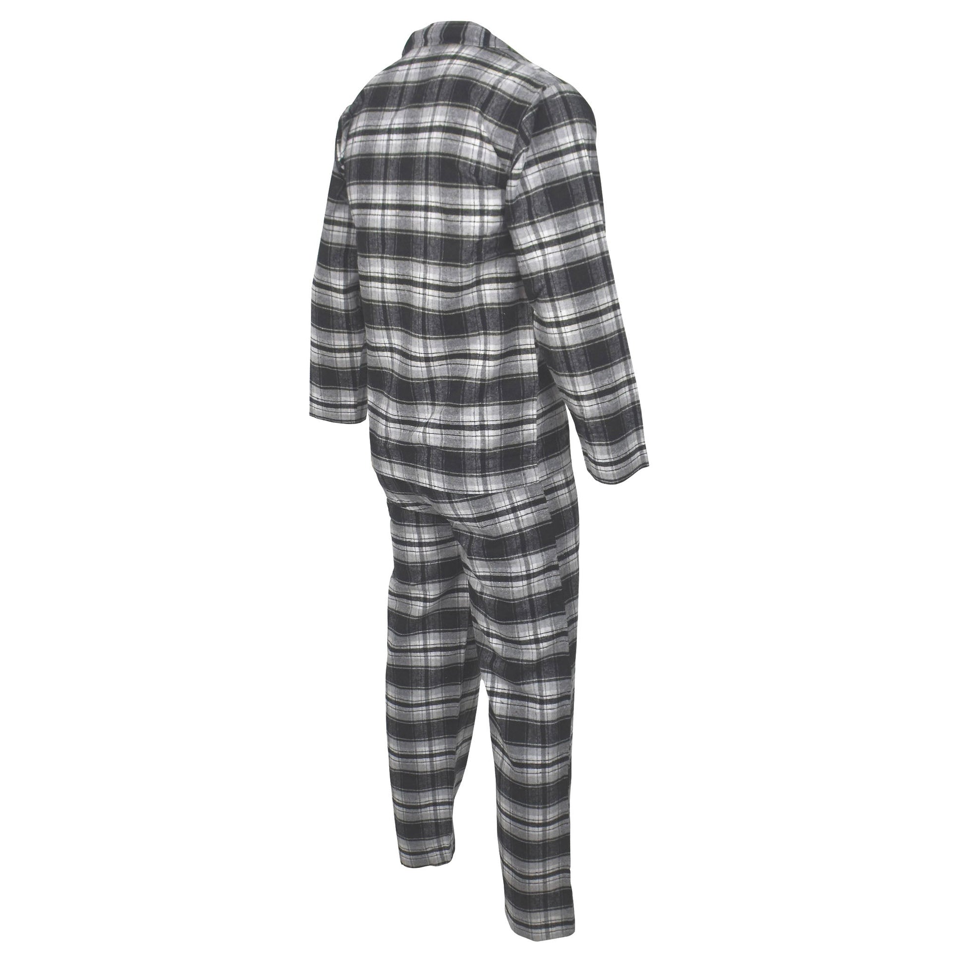 Newmont Pyjama Set Pyjamas Newmont_GreyTartan_Check_EX_-_8 Location Clothing