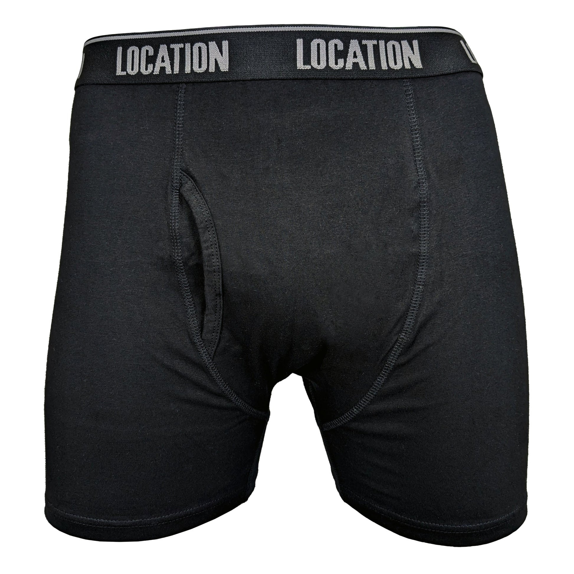 Quest 6 Pack Boxer Shorts S-6XL Mens Underwear QuestBoxerShortBlack-1 Location Clothing