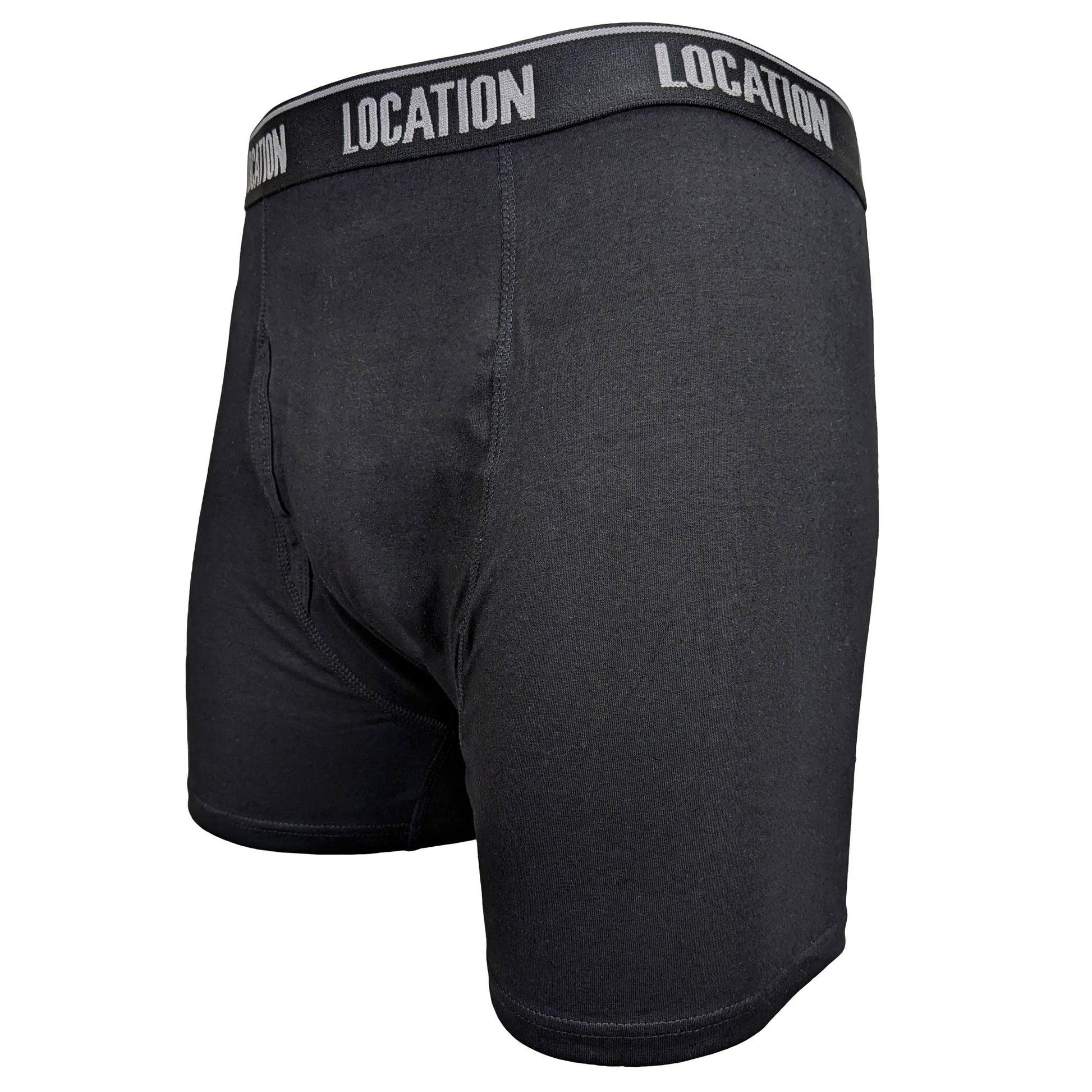 Quest 6 Pack Boxer Shorts S-6XL Mens Underwear QuestBoxerShortBlack-2 Location Clothing