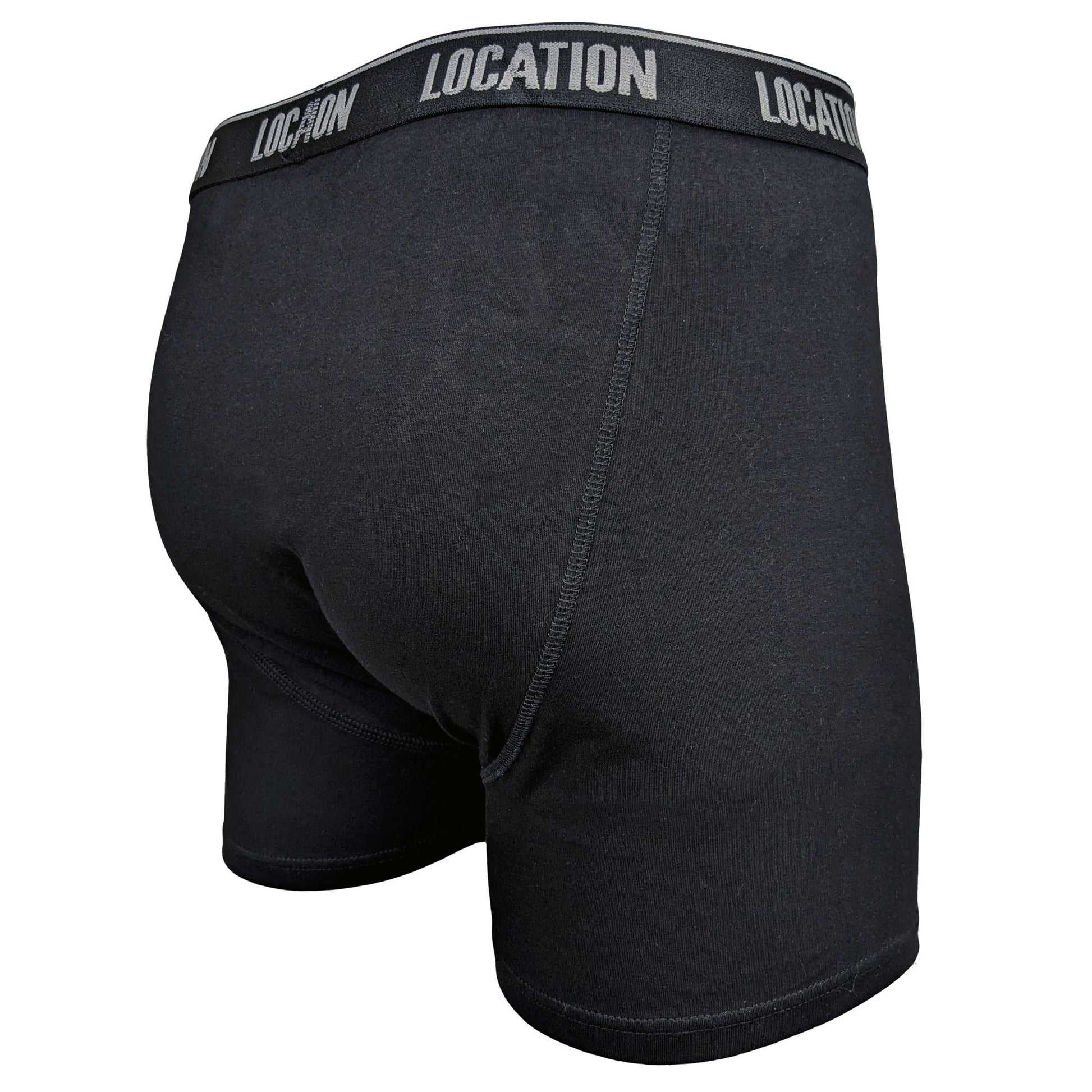 Quest 6 Pack Boxer Shorts S-6XL Mens Underwear QuestBoxerShortBlack-3 Location Clothing