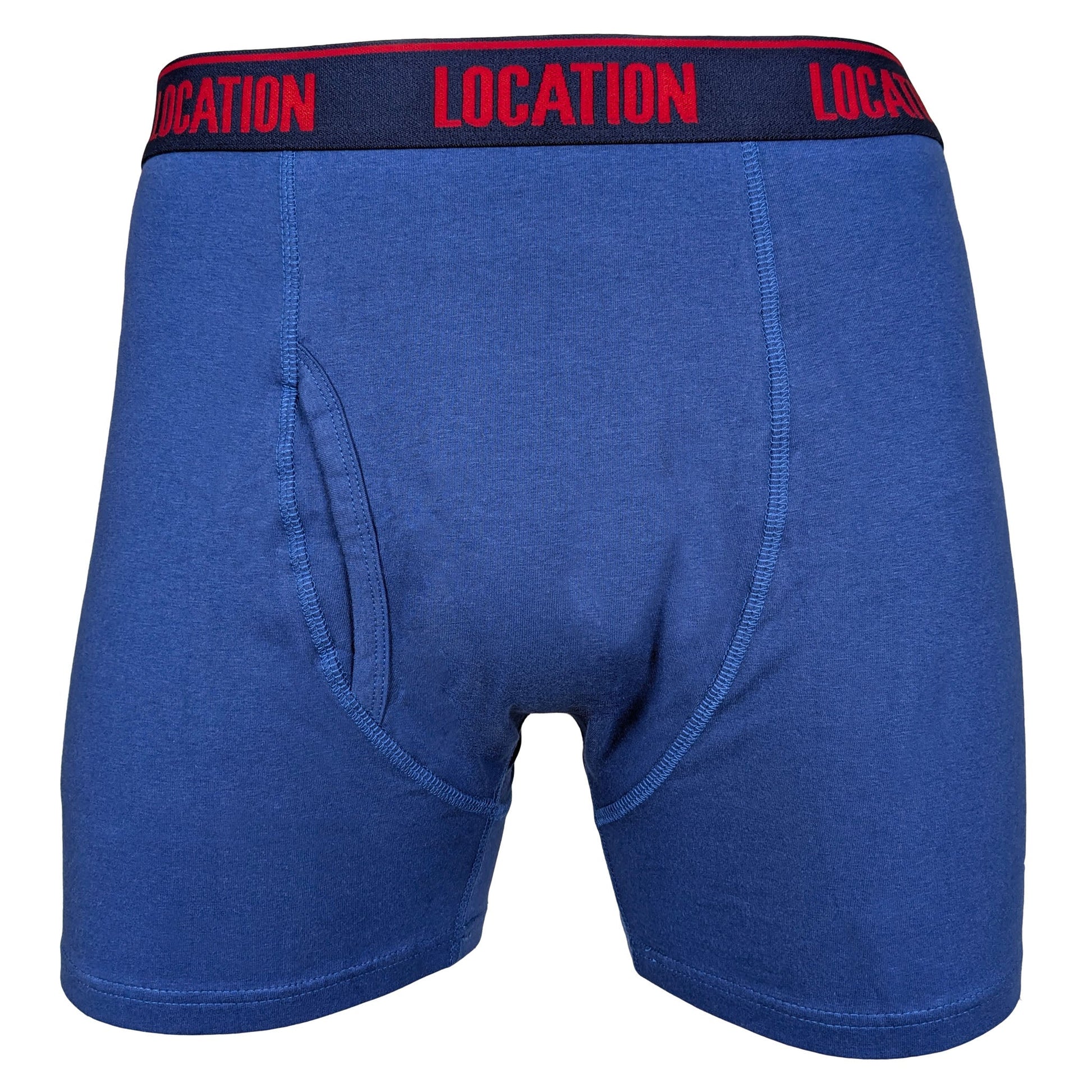 Quest 6 Pack Boxer Shorts S-6XL Mens Underwear QuestBoxerShortBlue-1 Location Clothing