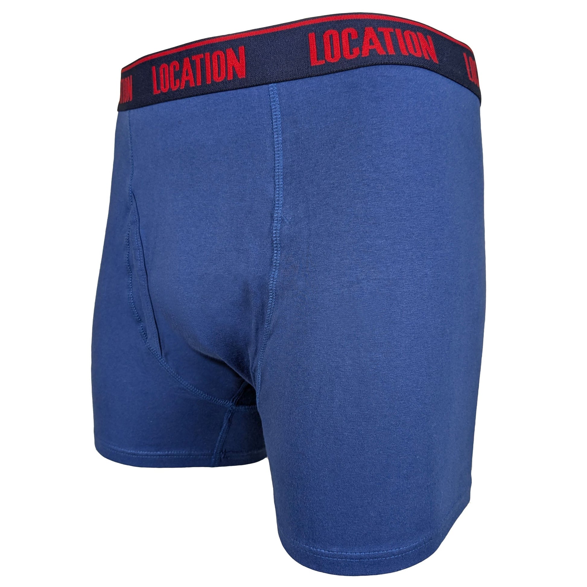 Quest 6 Pack Boxer Shorts S-6XL Mens Underwear QuestBoxerShortBlue-2 Location Clothing