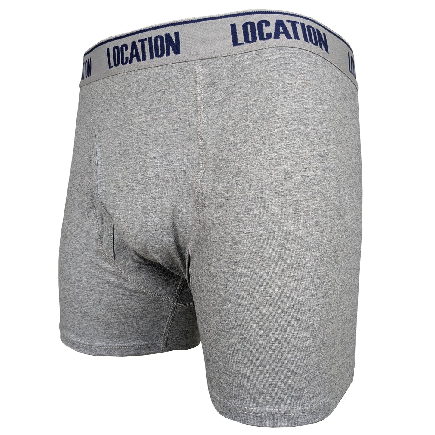 Quest 6 Pack Boxer Shorts S-6XL Mens Underwear QuestBoxerShortMarlGrey-2 Location Clothing