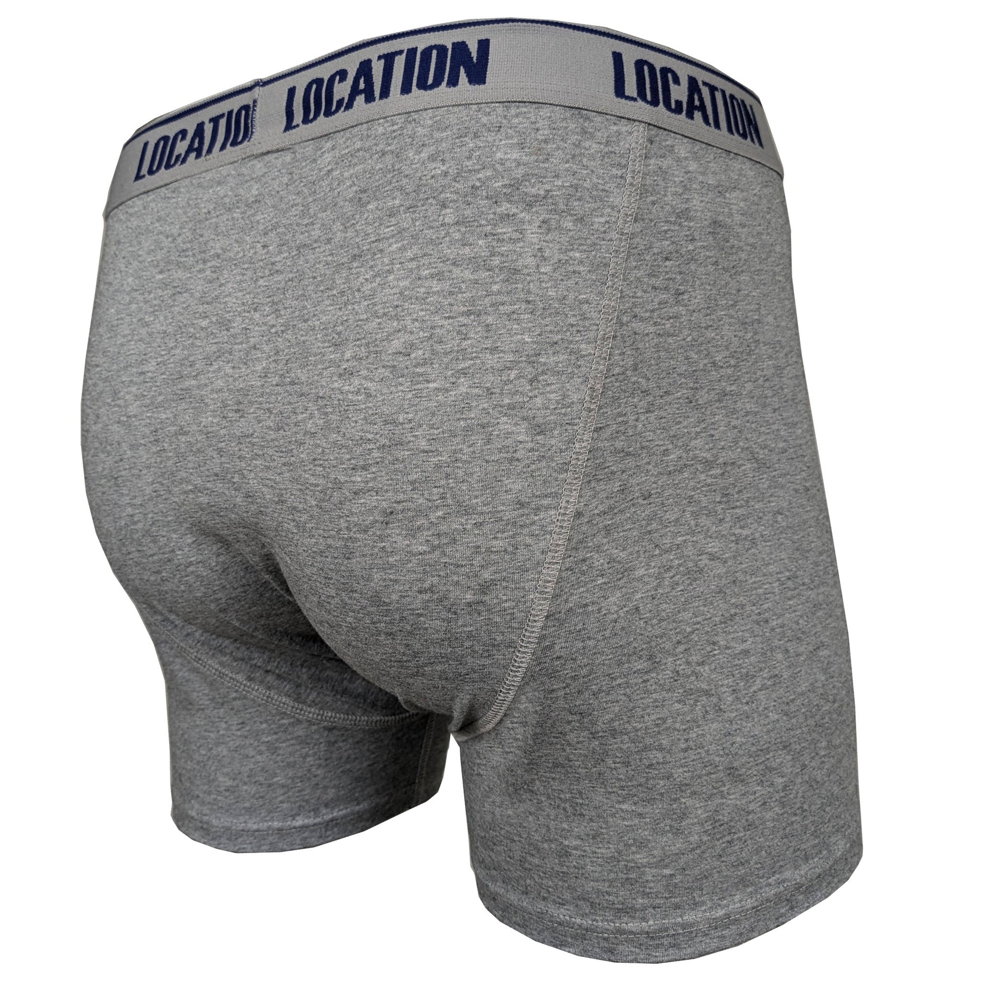 Quest 6 Pack Boxer Shorts S-6XL Mens Underwear QuestBoxerShortMarlGrey-3 Location Clothing