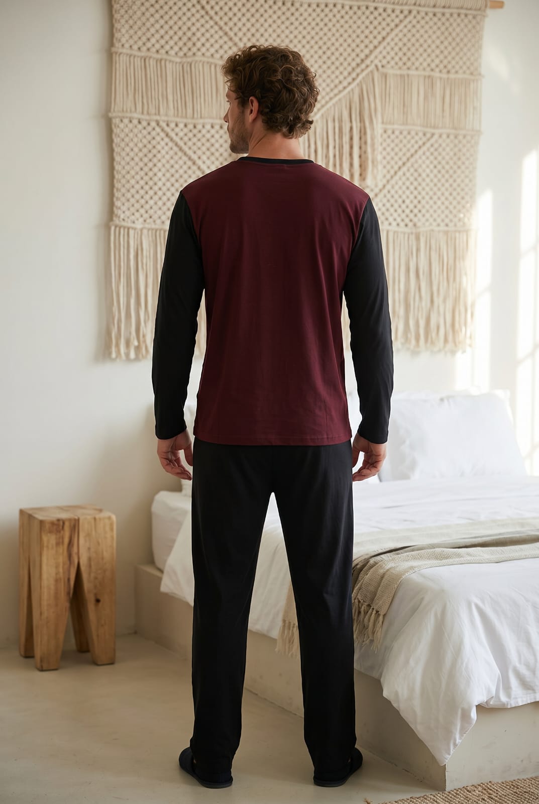 Royale Pyjamas Set Pyjamas ROYBLKBURG7 Location Clothing