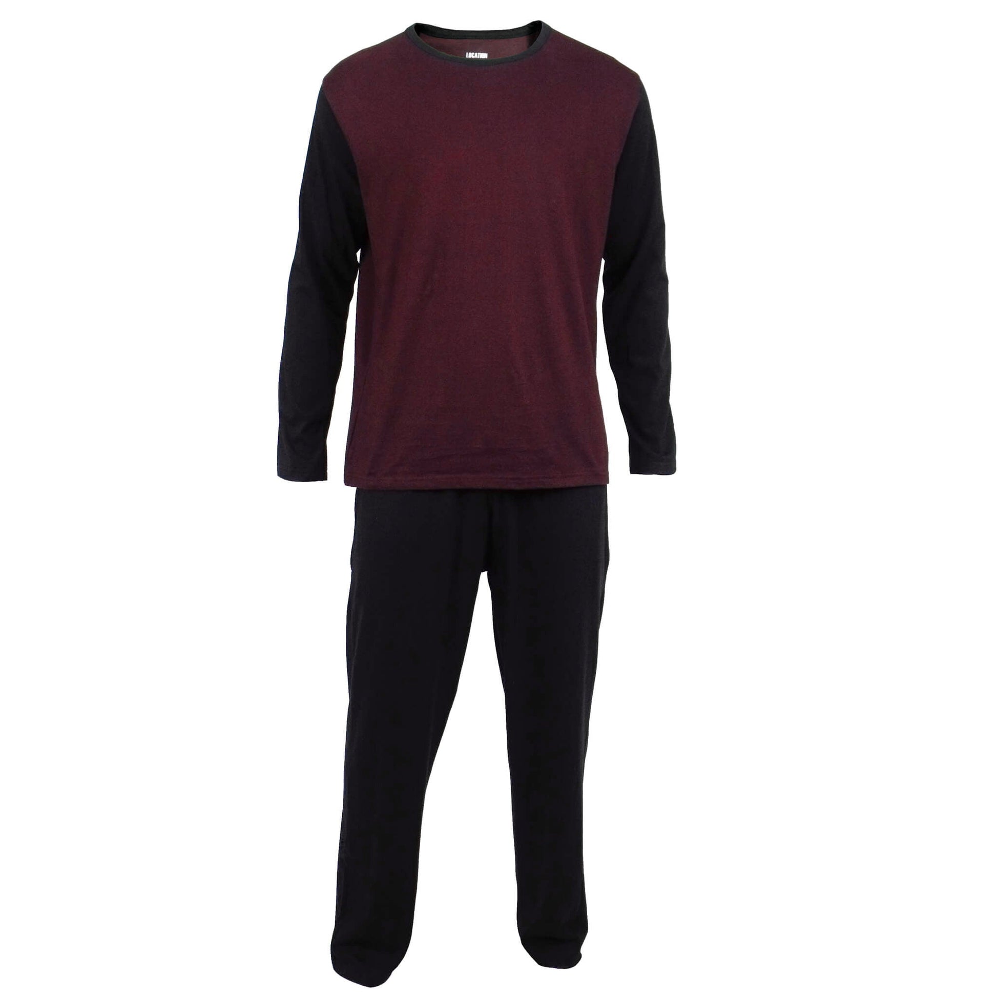 Royale Pyjamas Set Black Burgundy Pyjamas Royale_Black_-_Burgundy_-_1_copy_0e0cb443-7abf-4a1b-8405-1da4e746a8ea Location Clothing