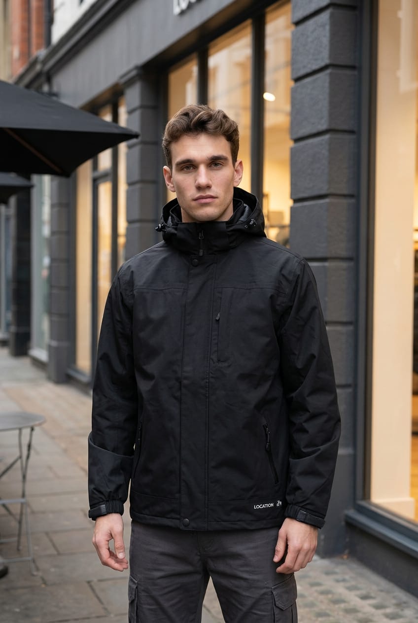 Apex Venom Hooded Jacket Location Clothing