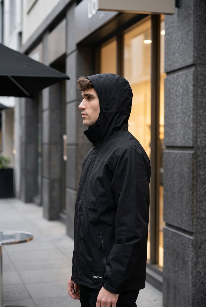 Apex Venom Hooded Jacket Location Clothing