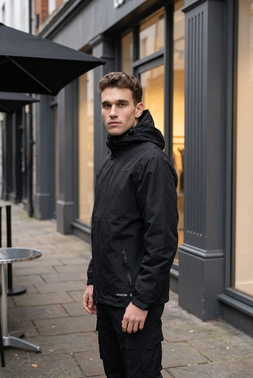 Apex Venom Hooded Jacket Location Clothing