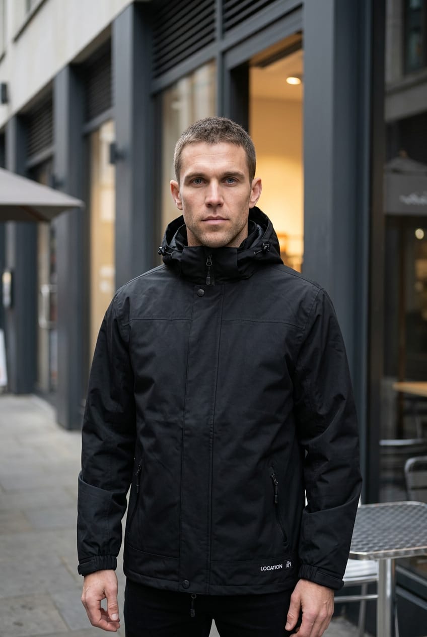 Apex Venom Hooded Jacket Location Clothing