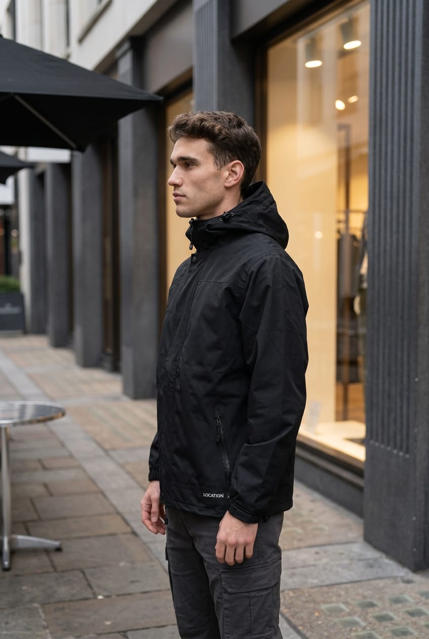 Apex Venom Hooded Jacket Location Clothing
