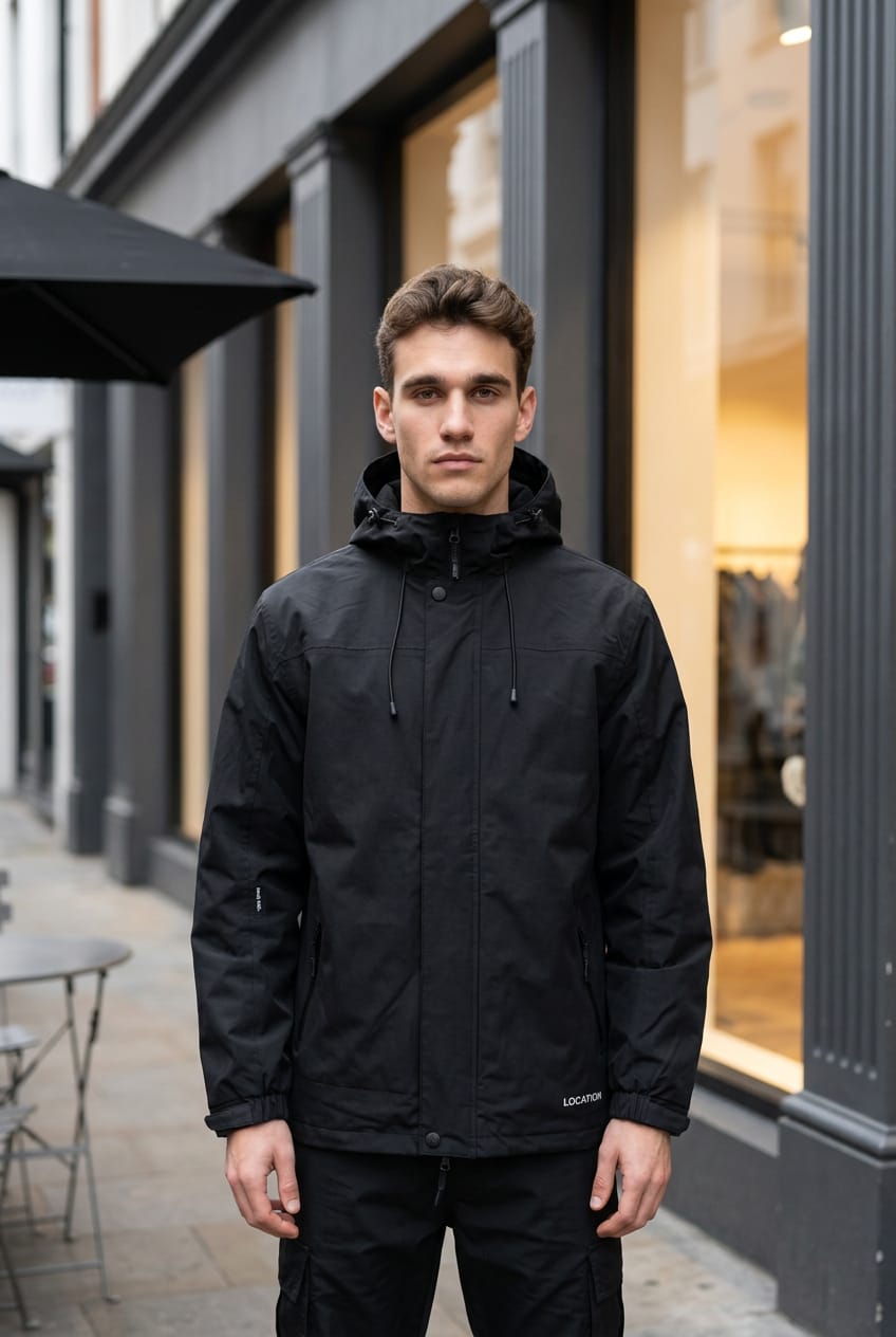 Apex Venom Hooded Jacket Location Clothing