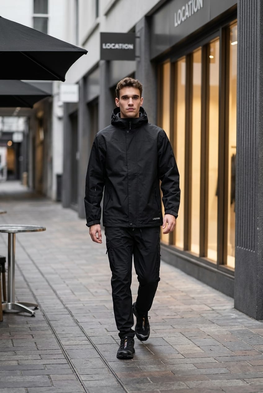 Apex Venom Hooded Jacket Location Clothing