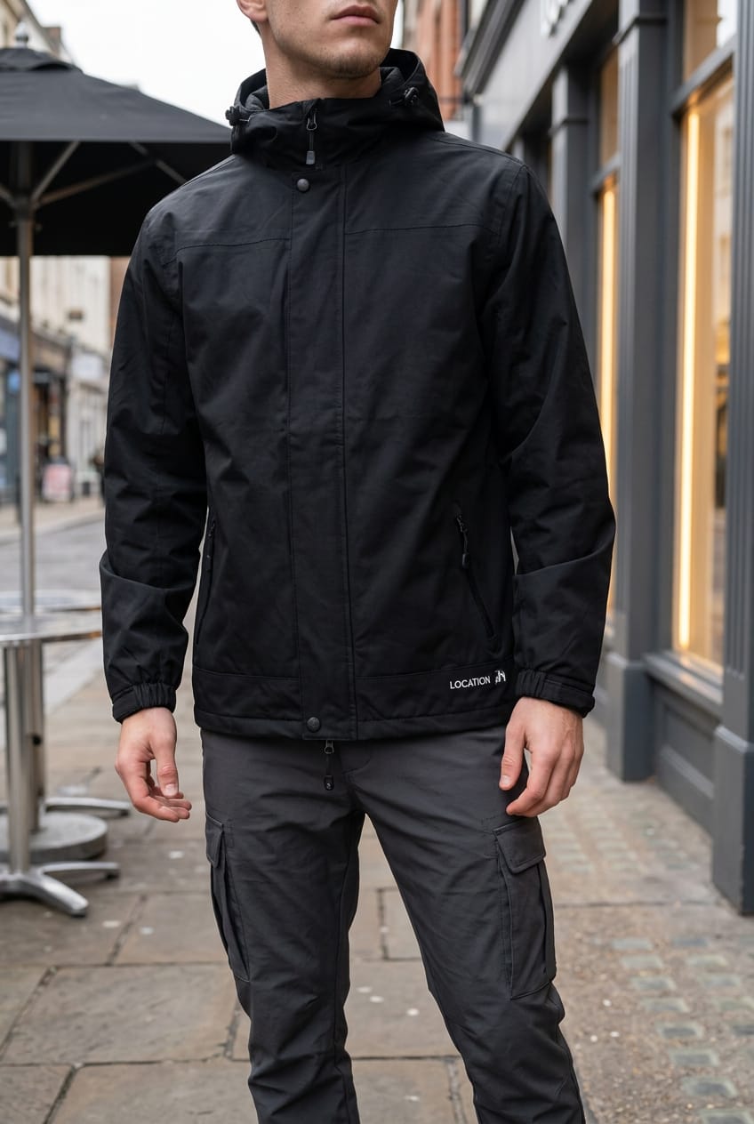 Apex Venom Hooded Jacket Location Clothing