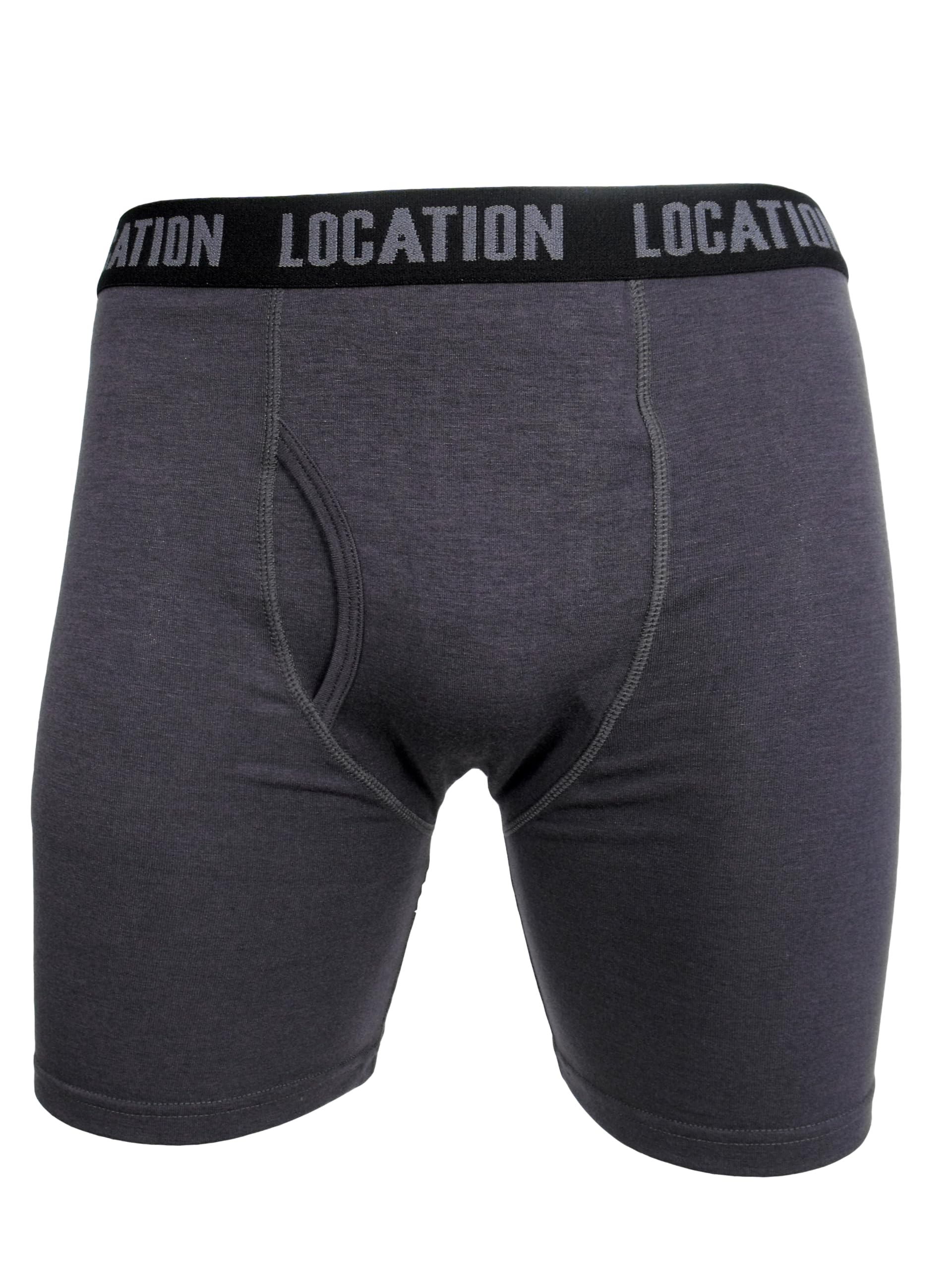 Mustang Two Pack Men's Longer Leg Boxer Shorts – Breathable Stretch Fit Underwear Mens Underwear c300711a Location Clothing