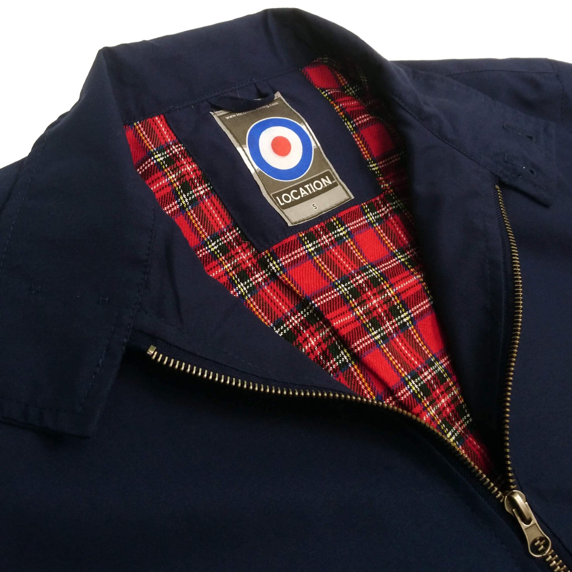 Location Tartan Lining Harrington Jacket Bomber Jacket f1a05ba3 location