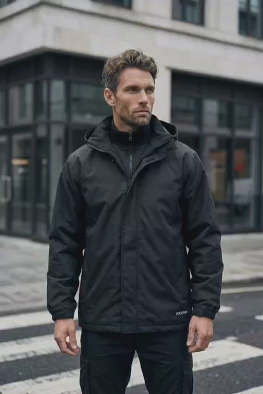 Blackrock Mens Waterproof Balaclava Rain Hooded Jacket Coat