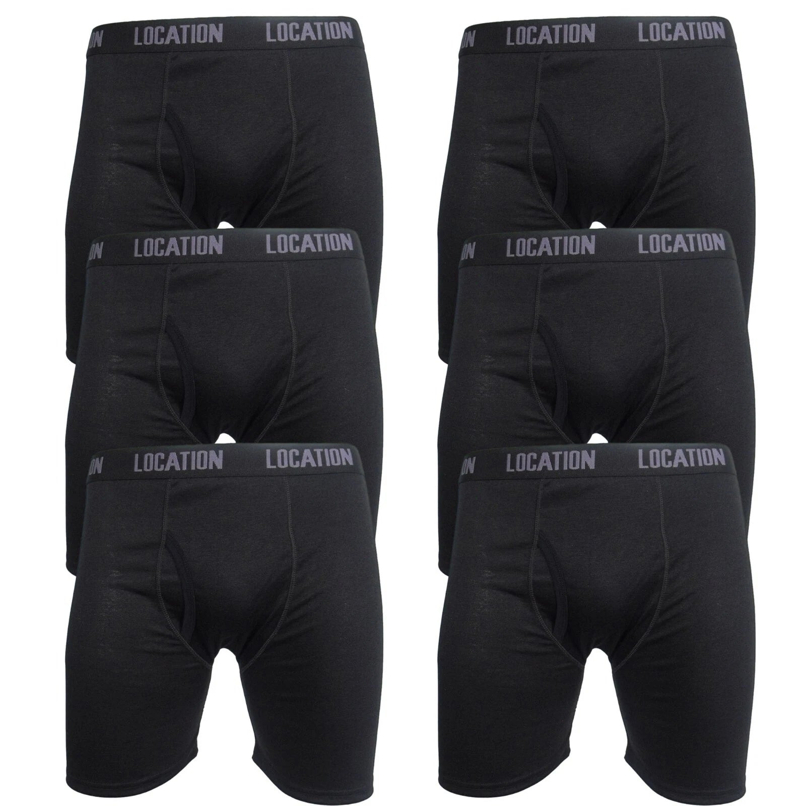 Men's 6-Pack Long-Leg Boxer Briefs Mustang1 Mens Underwear s-l1600MUSTANG1 Location Clothing