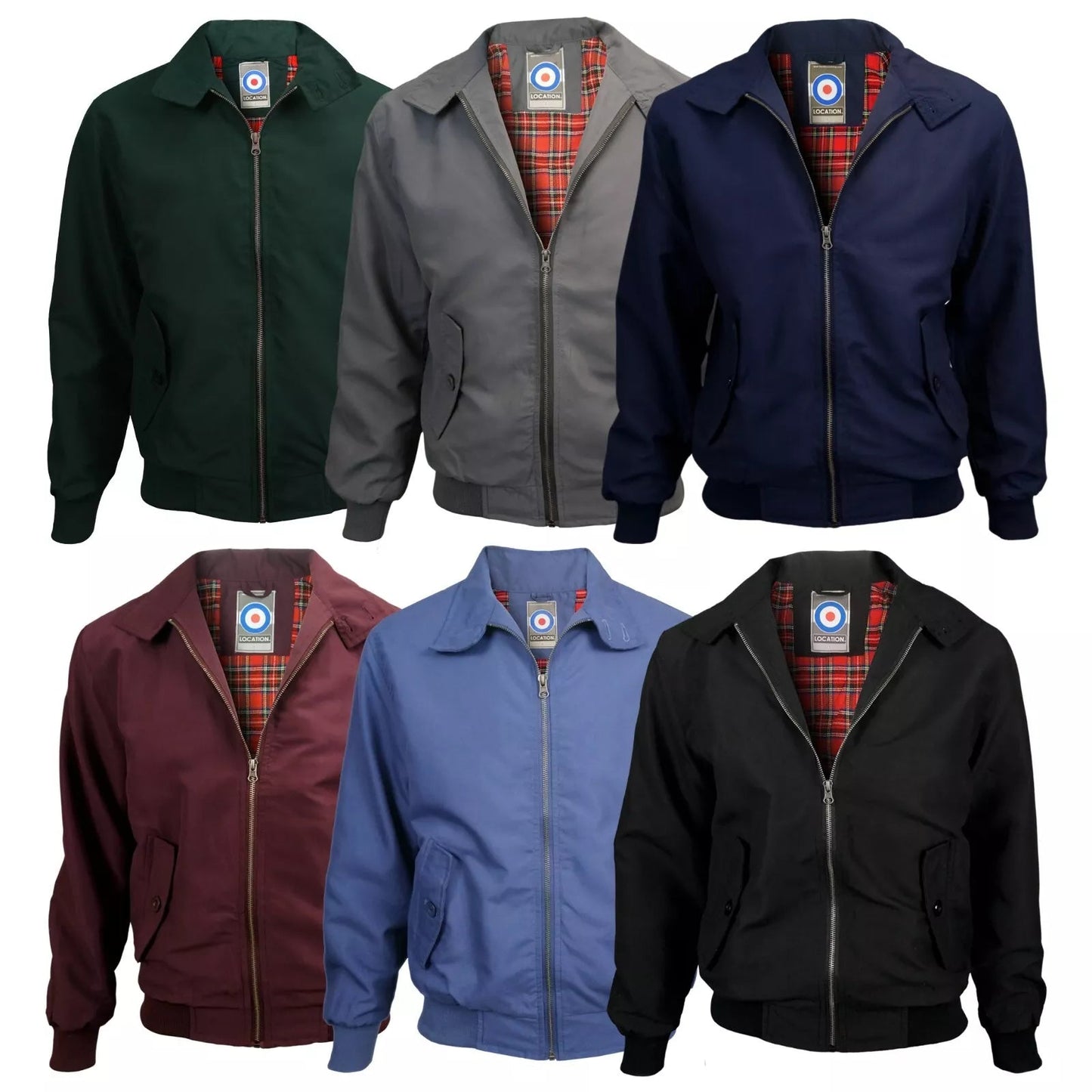 Location Tartan Lining Harrington Jacket Bomber Jacket s-l1600_595fc9a4-cb08-4a86-9635-82475b737de9 location