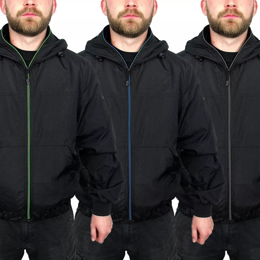 Killjoy Goggle Bomber Jacket Grey/ Blue / Green Black with blue Bomber Jacket s-l1600kill1 Location Clothing
